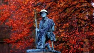 War memorial in County Durham