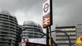 Old Street tube at Silicon Roundabout