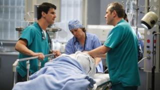 Scene from Casualty