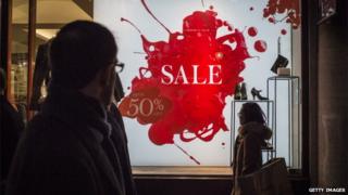 High Street shoppers