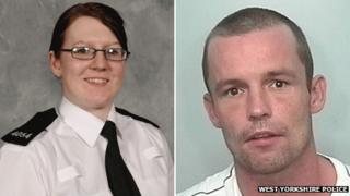 PC Suzanne Hudson and James Leslie