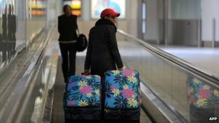 passengers at Gatwick