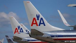 American airline planes