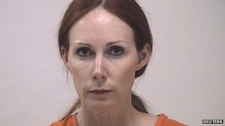 Shannon Richardson is pictured in this booking photo from the Titus County Sheriff's Office, made available on 8 June 2013