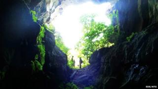 Cave entrance