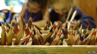 Generic photo of children in a nursery