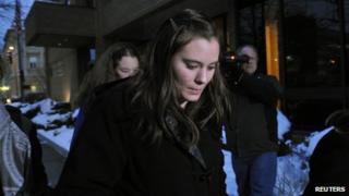 Jordan Graham left a US District Court in Missoula, Montana, on 11 December 2013