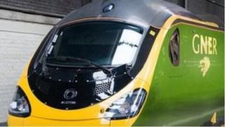 New-look GNER train