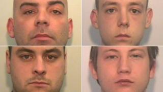 From top left clockwise: Matthew Cheston, Worthington-Breen, Connor Macphee and Richard Clancy