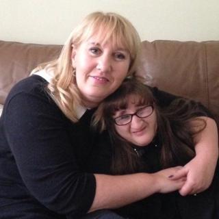 Jayne Hughes and her daughter Amy