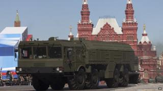 deployment russia missile iskander signals assertive missiles caption copyright ap western says country does part