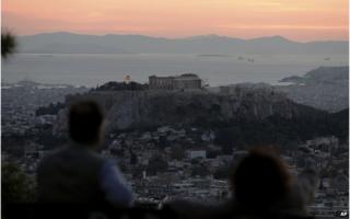 Athens sunset
