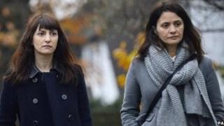 Francesca (left) and Elisabetta Grillo