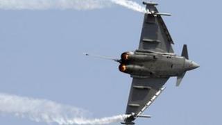 Typhoon at Dubai Air Show