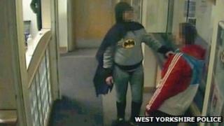 Batman and wanted man