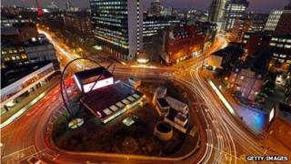 Silicon Roundabout - Old Street in London