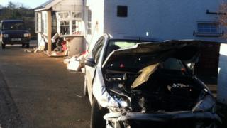 Car crashes into pub