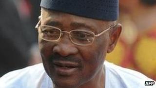 President Amadou Toumani Toure (file photo)