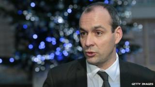 French CFDT trade union confederation leader Laurent Berger