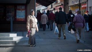 Ciara Leeming selling The Big Issue