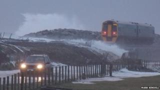 Train at Tywyn, Gwynedd (Pic: Mark Kendell)