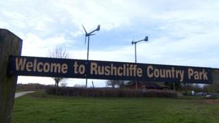 Rushcliffe Country Park turbines