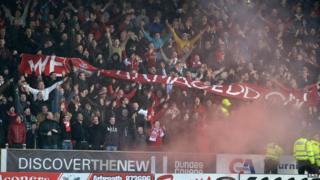 Aberdeen fans