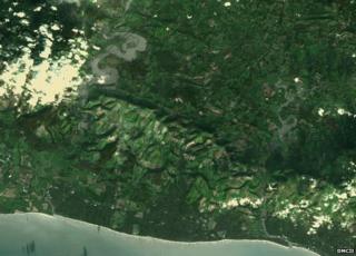 Sussex by satellite