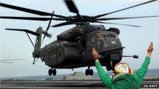 The MH-53E Sea Dragon (file photo)