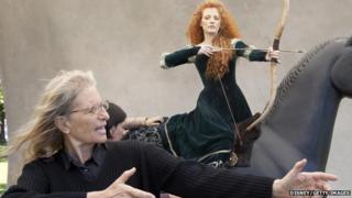 Jessica Chastain and photographer Annie Leibovitz