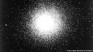 The great globular cluster in the constellation Hercules