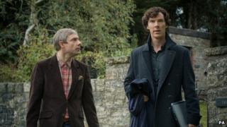 Sherlock Holmes with Watson