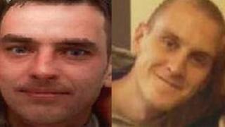 Wayne Lee Busst (left) and Ian Watson Gladwish (right)