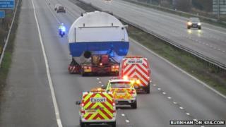 The boiler on the M5