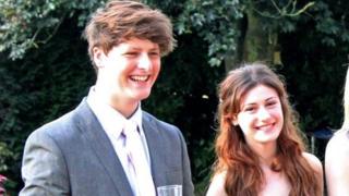 Zoe Georgiou with her boyfriend Joe