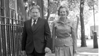 Lord McAlpine and Lady Thatcher