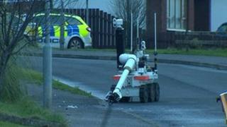 Army robot at scene of Carrick alert