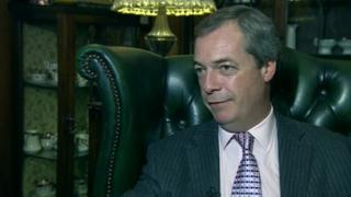 Nigel Farage at Walpole Bay Hotel