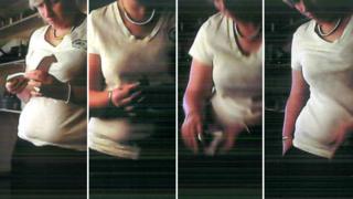 CCTV of Lisa Mitchell