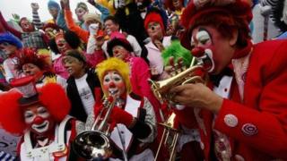 International Clown Convention in Mexico City