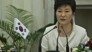 File photo: South Korean President Park Geun-hye