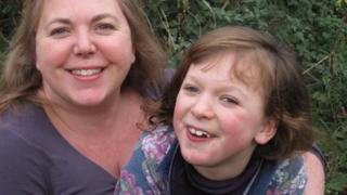 Gail Singleton-Parkes and her daughter, Samantha