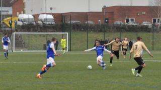 Ipswich Town u21s v Colchester United u21s at Kesgrave High School