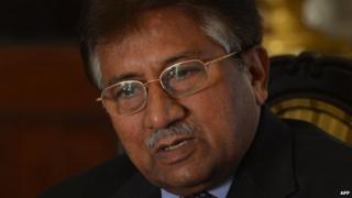 Pervez Musharraf on 29 December 2013