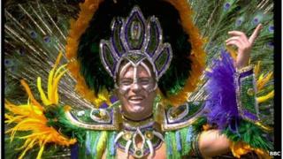 The Rio Carnival in full swing