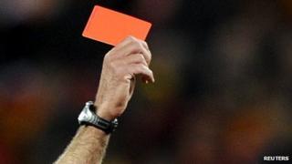 Red card