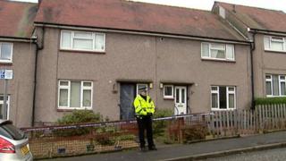 The house in Whins of Milton where Ryan McKechnie was found dead