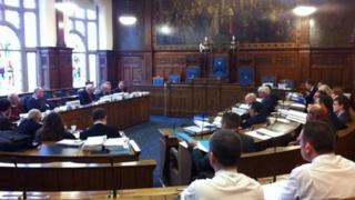 The meeting at Blackpool Council