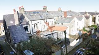 derelict Morecambe guesthouses
