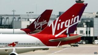 Virgin Atlantic planes